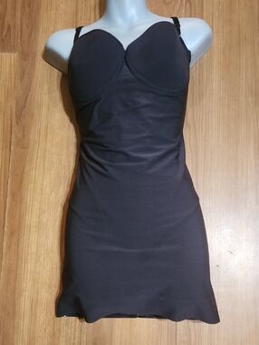 NWOT Ambrielle Black Shapewear Slip Dress